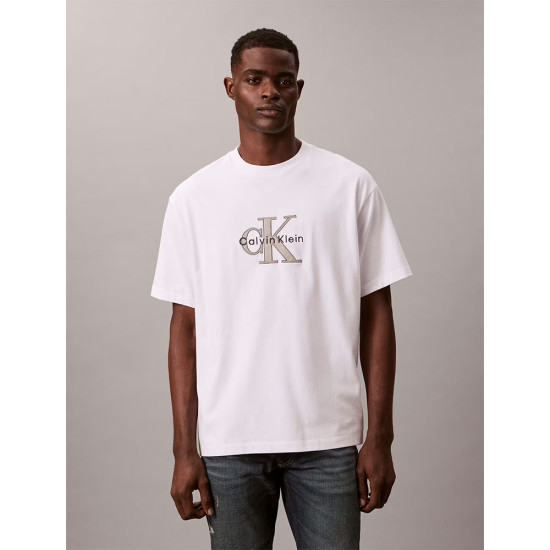 Calvin Klein Ανδρική κοντομάνικη μπλούζα Monologo Graphic Relaxed T-Shirt